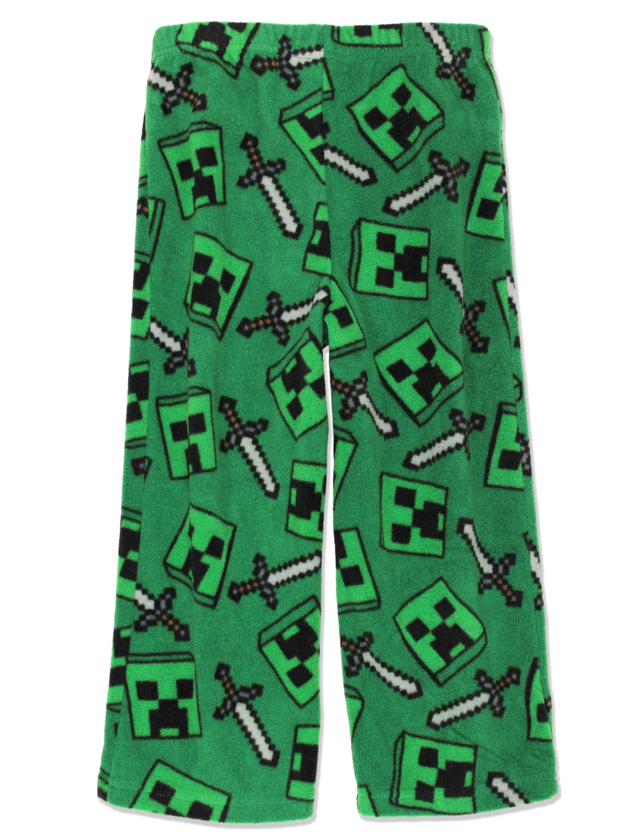 Minecraft Boys' Green Creeper Lounge Pants Assorted Sizes 