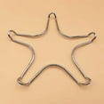 thumbnail image 1 of MYG Chrome Metal Gas Stove Ring Reducer Stand Coffee Moka Pot Trivet Heat Diffuser Plate for Small Pots Pans Espresso Makers Kitchen Cookware Accessory, 1 of 6