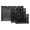 Black, variant on 3Pcs Durable BBQ Grilling Bags Mesh Pouch Grill to Clean Organizer for Backpacking Outdoor Electric Grills Gas , Black