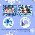 thumbnail image 3 of 24 Pack Winter Picture Frames Craft Kits with 24 Pcs Foam Photo Frames,176 Pcs Snowflake Sticker, 3 of 6
