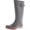 Charcoal / Red, variant on Kamik Women's Olivia Charcoal Knee-High Rubber Rain Boot - 10M