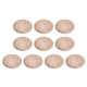 thumbnail image 1 of Tapones de madera de roble de 0.6 pulgadas para muebles, 10 piezas, 1 of 3
