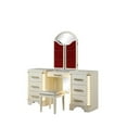 thumbnail image 2 of Jasmine Vanity Set with side LED lightning made with Wood in Beige, 2 of 8