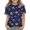 Navy, variant on HAJWOH Halloween Shirts for Toddler Kids Girls 3/4 Sleeve Funny Graphic T-Shirt Casual Crewneck Tunic Tops Halloween Clothing