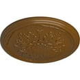 thumbnail image 3 of Ekena Millwork 15 3/4"OD x 5/8"P Luton Ceiling Medallion (Fits Canopies up to 1 1/8"), Hand-Painted Smokey Topaz, 3 of 6