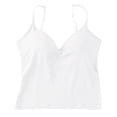 thumbnail image 3 of Valcatch Womens Cotton Camisole Adjustable Strap Tank Tops with Shelf Bra Stretch Undershirts, 3 of 7