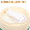 thumbnail image 4 of 1 Set of Lidded Oatmeal Cup Anti-leak Breakfast Cup Large Mouth Breakfast Container Handheld Cup, 4 of 5