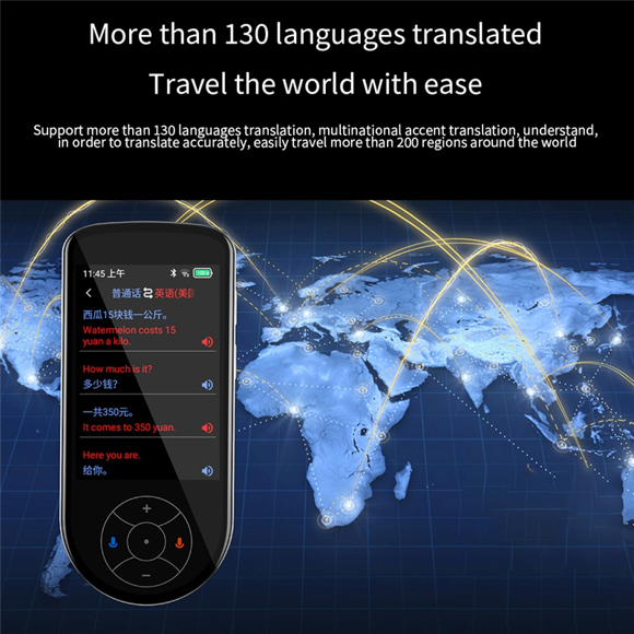 V600 Language Translation Device Real-Time Voice Translation 137 Different Languages 3133