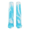 thumbnail image 3 of Empuñaduras Suaves Para Manillar De Bicicleta, Empuñaduras Para Manillar De Bicicleta Con Resistencia Al Estiramiento, 17 Cm De Longitud, Diseño Ergonómico Para Estándar De ANGGREK Azul blanco, 3 of 8