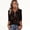 45# Black, variant on 2026 V Neck Halloween Shirts for Women Button Down Blouse Short Sleeve Funny Printe Easy Clothes