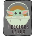 thumbnail image 1 of Star Wars The Mandalorian The Child Couverture Jetée Cargo Précieuse, 1 of 1