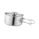 thumbnail image 4 of Olla de cocina con tapa, utensilios de cocina, olla antiadherente portátil de acero inoxidable, olla para sopa para restaurantes, campamentos, casa, s 1600 ml, 4 of 8