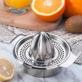thumbnail image 1 of Premium Stainless Steel Hand Press Citrus Lemon Orange Lime Juicer - Essential, 1 of 11