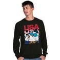thumbnail image 5 of Tootsie Mr Owl Patriotic USA America Long Sleeve TShirt Men Women Brisco Brands M, 5 of 6
