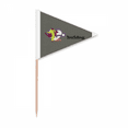 thumbnail image 1 of Streetdance Culture Locking Love Lock Toothpick Triangle Cupcake Toppers Flag, 1 of 3