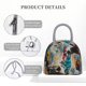 thumbnail image 4 of Disketp Colorful Graffiti Cow Bolsa Térmica para Almuerzo, Lonchera con Abertura Amplia y Gran Capacidad, Organizador Reutilizable para Mujeres, Hombres y Adultos, 4 of 6