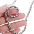 thumbnail image 5 of YVE Bird Foot Chain Flying Stainless Steel Training Rope Outdoor Parrot Ankle Foot Ring Accessories Bird Harness Leash Prevent Escaping-0624, 5 of 5