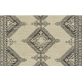 thumbnail image 6 of Momeni Anatolia Wool and Nylon Medallion Charcoal Area Rug 9'9" X 12'6", 6 of 7