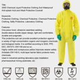 thumbnail image 3 of Chemical Protective, Seamless Welding  Comfortable Chemical Protective Clothing  For Industrial Painting Laboratory, 3 of 8