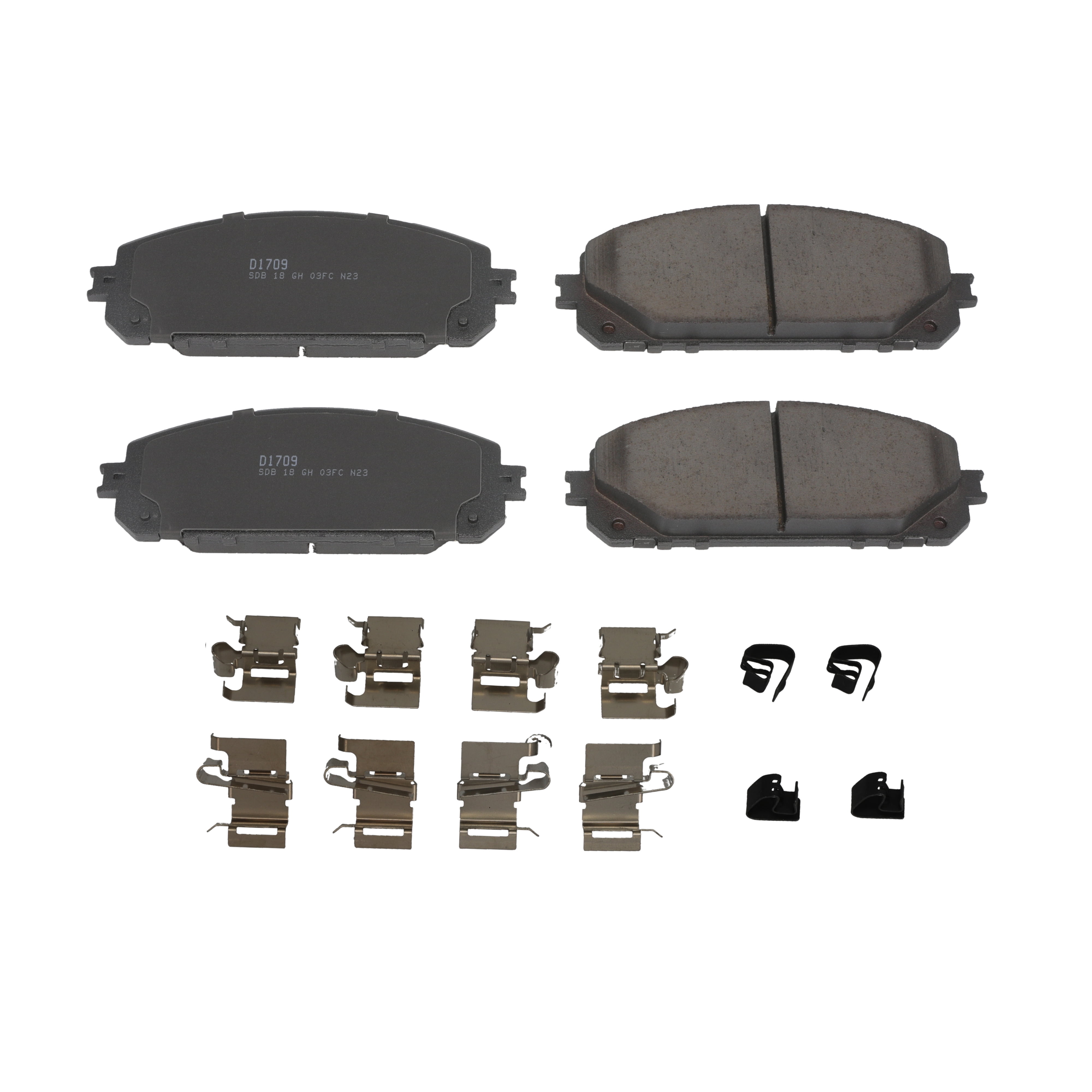 Winstop Brake Pad Set, Front WS.1709.0.C, Jeep Cherokee 2015-2014
