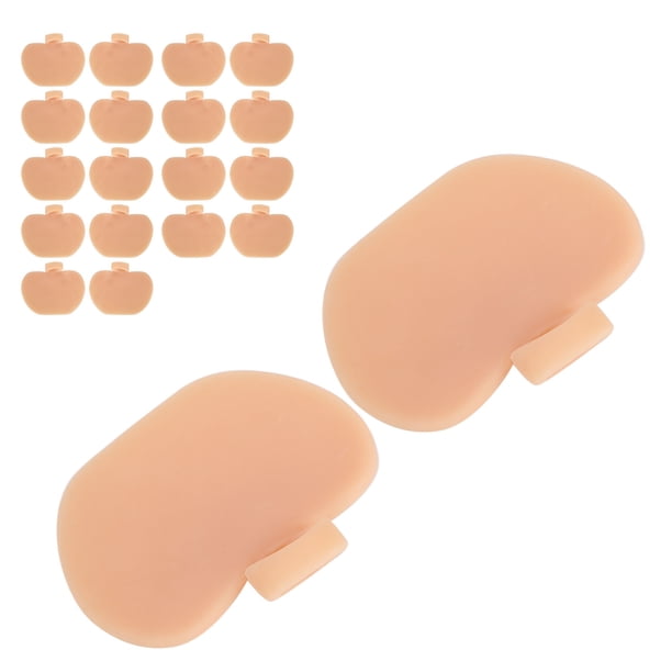 10 pares de almohadillas metatarsianas para el antepié SEBS, alivio de presión, separador de dedos antideslizante, herramienta para el cuidado de los pies, Color de piel
