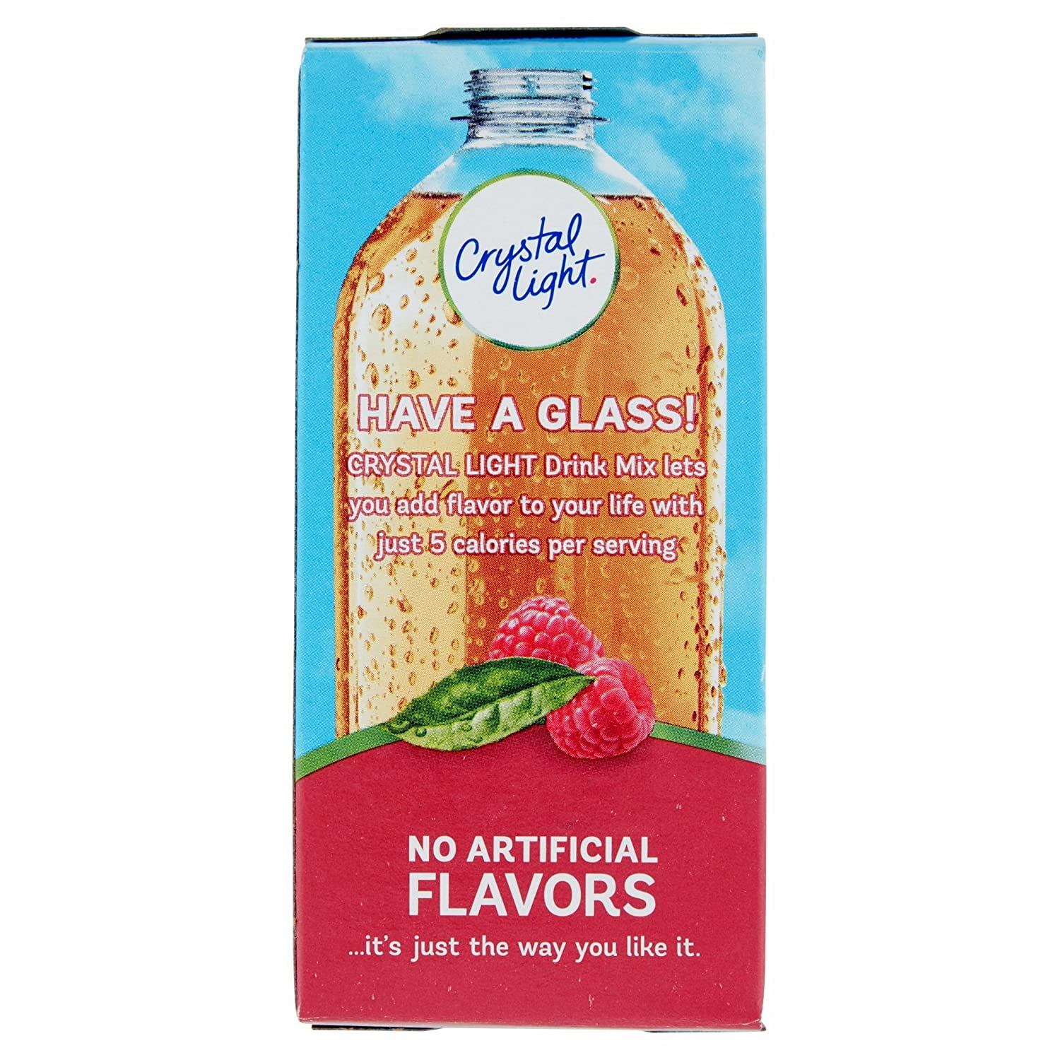 Crystal Light On The Go Raspberry Green Tea, 10-Packet Box, 10 CT (Pack of 8)