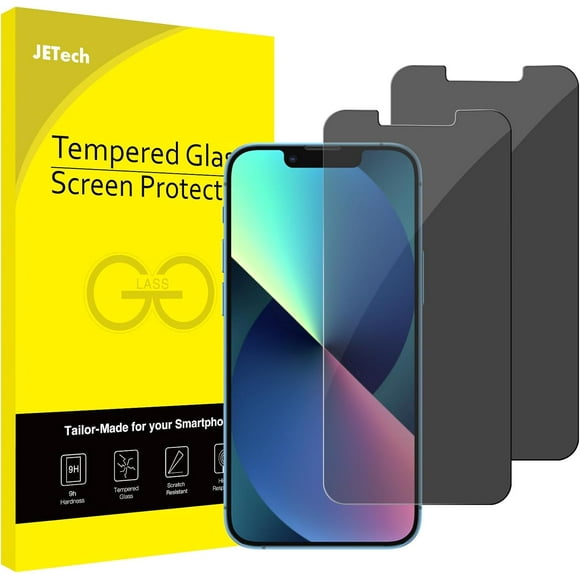 TEMOGU-Privacy Screen Protector for iPhone 13 mini 5.4-Inch, Anti Spy Tempered Glass Film, Case Friendly, 2-Pack