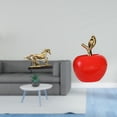 thumbnail image 2 of Figura de caballo,Figura coleccionable de caballo en miniatura,Adorno de caballo de resina,estatua de animal,decoración para el hogar,Estatua,Estatua de fruta artificial Escultura Artesanías, 2 of 8