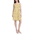 thumbnail image 2 of FORMRS Summer Dress for Women Loose U Neck Sleeveless Midi Beach Sundresses with Pockets, Cute Bee Pattern, 2 of 8