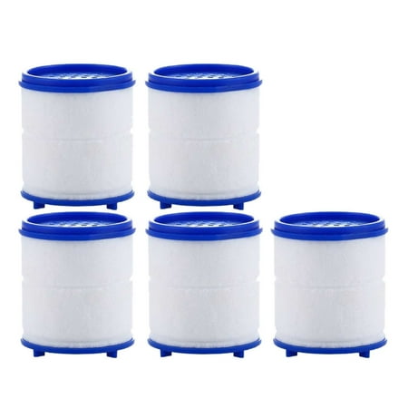 

Jungdeepe 5PCS Filter Cartridges Water Faucet Universal Bathroom Filter Faucet Ffilter Cartridges Bathroom Faucet Water Purifier Cartridges