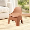 thumbnail image 4 of Antqov Plastic Small Stool, Thickened Colorful Chair Backrest Sofa Coffee Table Short Stool Adult Living Room Home Stools, 4 of 6