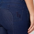 thumbnail image 5 of HORZE Delia Women's Denim Silicone Full Seat Breeches with 5 Pockets, 5 of 11
