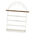 thumbnail image 5 of fenteer Jewelry Holder Multifunctional Keep Tidy 5 Tier for Tradeshow Showcase Store white, 5 of 8