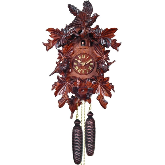 17.5 " Engstler Weight Driven with 8-Day Full Size Cuckoo Wall Clock