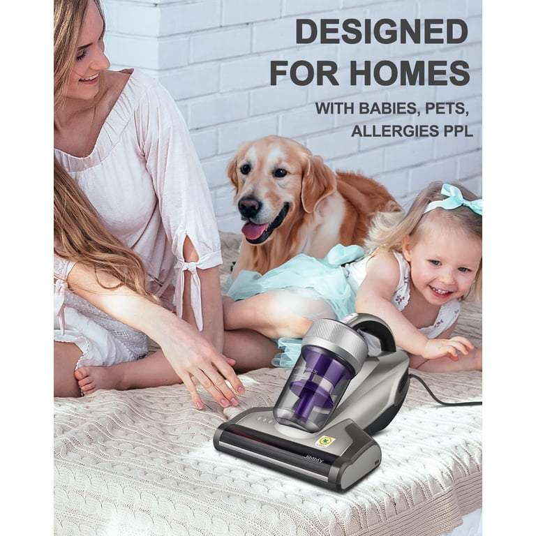 Jimmy Mattress Vacuum Cleaner, Anti-allergen Bed Vacuum Cleaner