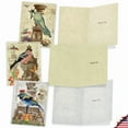 thumbnail image 4 of Pack of 10 All Occasion Blank Cards with Envelopes (4 x 5.12 Inch) - ROYAL BIRDS M2343OCB, 4 of 6