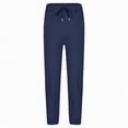 thumbnail image 5 of NOLDARES Boys Sweatpants - Active Boys Joggers Athletic Pants with Pockets & Drawstring Waistband(Navy,6-7 Years), 5 of 7
