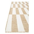 thumbnail image 4 of Unique Loom Outdoor Striped Collection Area Rug - Striped (7' 10" Square Taupe/Ivory), 4 of 5