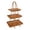 1Layer,27*23*46Cm, variant on 3-Tier Rattan Serving Basket Square, 27X23X46Cm Wicker Snack Display Stand, Cupcake Macaron Fruit Tea Party Tray, Rectangular Food Presentation Tower, Home Kitchen Decor Organizer