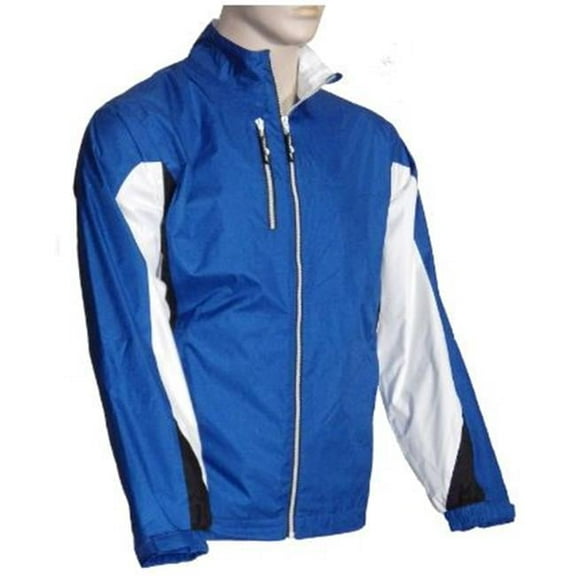 Hi-Tech Performance Mens Jacket - Large, Royal, White & Black