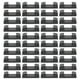 thumbnail image 1 of 100 cajas de exhibición con base cuadrada negra, bases flotantes para exhibidores., 1 of 5