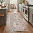 thumbnail image 4 of DEORAB 5x7 Area Rugs for Living Room, Vintage Daisies Print Pattern, Low Pile Soft Machine Washable Rugs, Non Slip, Rug for Bedroom, Lightweight Indoor for Farmhouse Decor, 4 of 6