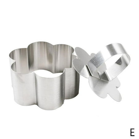 

3 Steel Kitchen Dessert Rings Cake Mold Food Cooking Baking W2S6