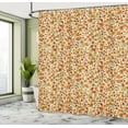 thumbnail image 4 of Ambesonne Floral Shower Curtain, Burgeoning Flowers Garden, 69"Wx75"L, Beige Multicolor, 4 of 4