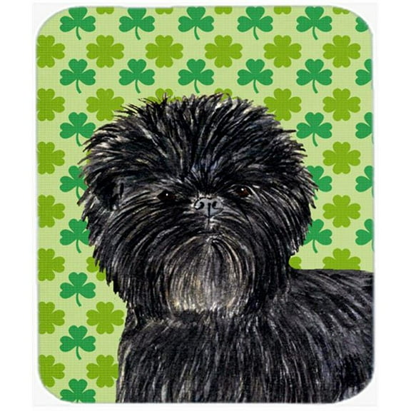 Carolines Treasures  Affenpinscher St. Patricks Day Shamrock Portrait Mouse Pad