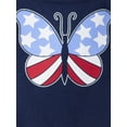 thumbnail image 2 of The Children's Place Baby & Toddler Girls Sleeveless Americana Tie Shoulder Dress, Sizes 6M-5T, 2 of 3