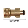 thumbnail image 4 of DOLITY Copper Adapter For Snow Foam Lance Adaptor High Pressure Washer M22/14 S7, 4 of 9