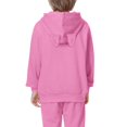 thumbnail image 6 of UDAUDU Kids Boys Girls Cat Ear Hoodies Round Neck Long Sleeve Kawaii Anime Print Hooded Sweater Cute Top Hoodies Pullover Pink 11-12 Years, 6 of 8
