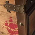 thumbnail image 6 of Cilek Kids Room Pirate Wood Nightstand with 2 Drawers in Dark Brown, 6 of 6