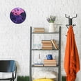 thumbnail image 4 of Yayeee 10" Wall Clock Battery Operated Quartz Round Silent Non-Ticking Home Decor, White Cat Walking, 4 of 6